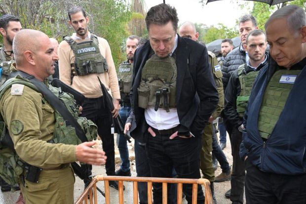 “The militants must be neutralized” – Elon Musk changes stance on Israeli-Hamas war after visiting site of Hamas massacre at Israeli kibbutz (video)
