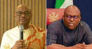 Nigerians react as Rivers state Gov, Sim Fubara, signs peace deal with his predecessor, Nyesom Wike