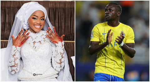 Famous African footballer marries his long time girlfriend