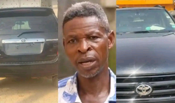 Nigerians Felicitate With Mohbad’s Father as undisclosed Individual gives Him  a Car Gift .