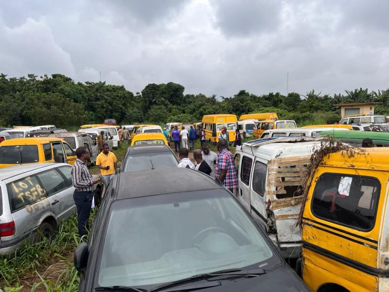 22 Vehicles Impounded In Lagos Over Traffic Offences.