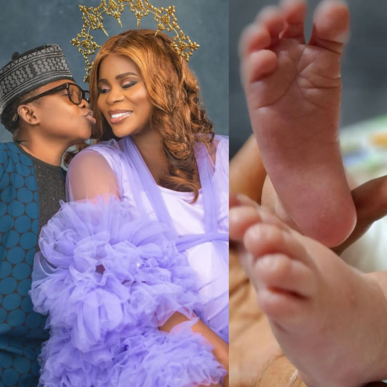 Nollywood’s Actor Chinedu Ikedieze Welcomes Baby Boy.