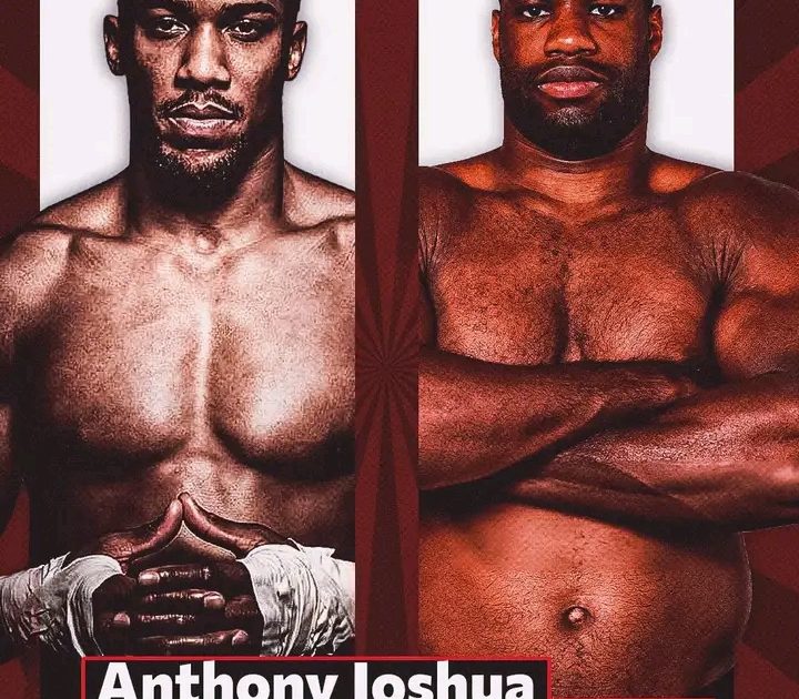 Anthony Joshua Vs Daniel Dubois At Wembley Today