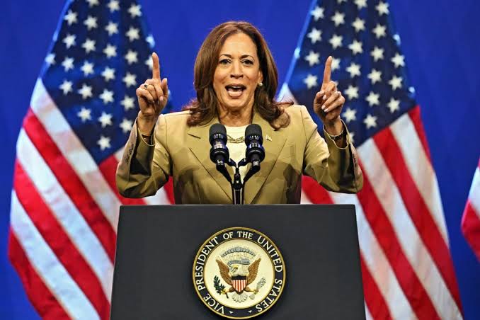 World Leaders Are Mocking Trump For Being A Disgrace- Kamala Harris.