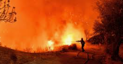 Two Killed While Fighting Wildfire In Greece.