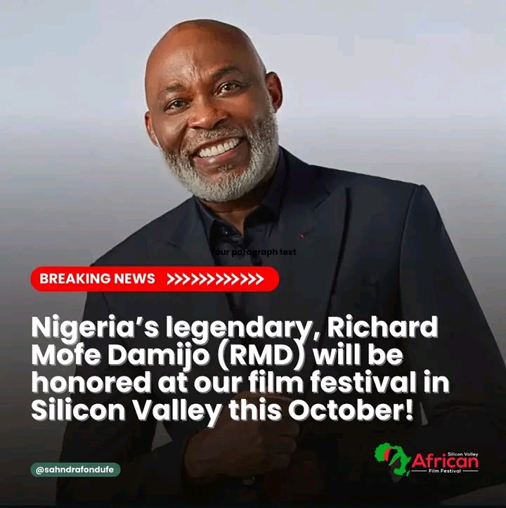 Delta State Born Actor RMD Recognized.